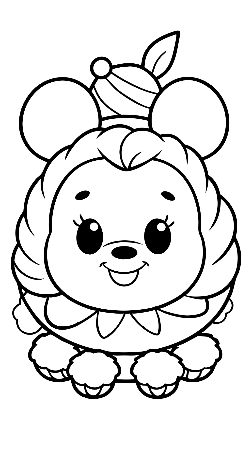 Tsum tsum para colorear